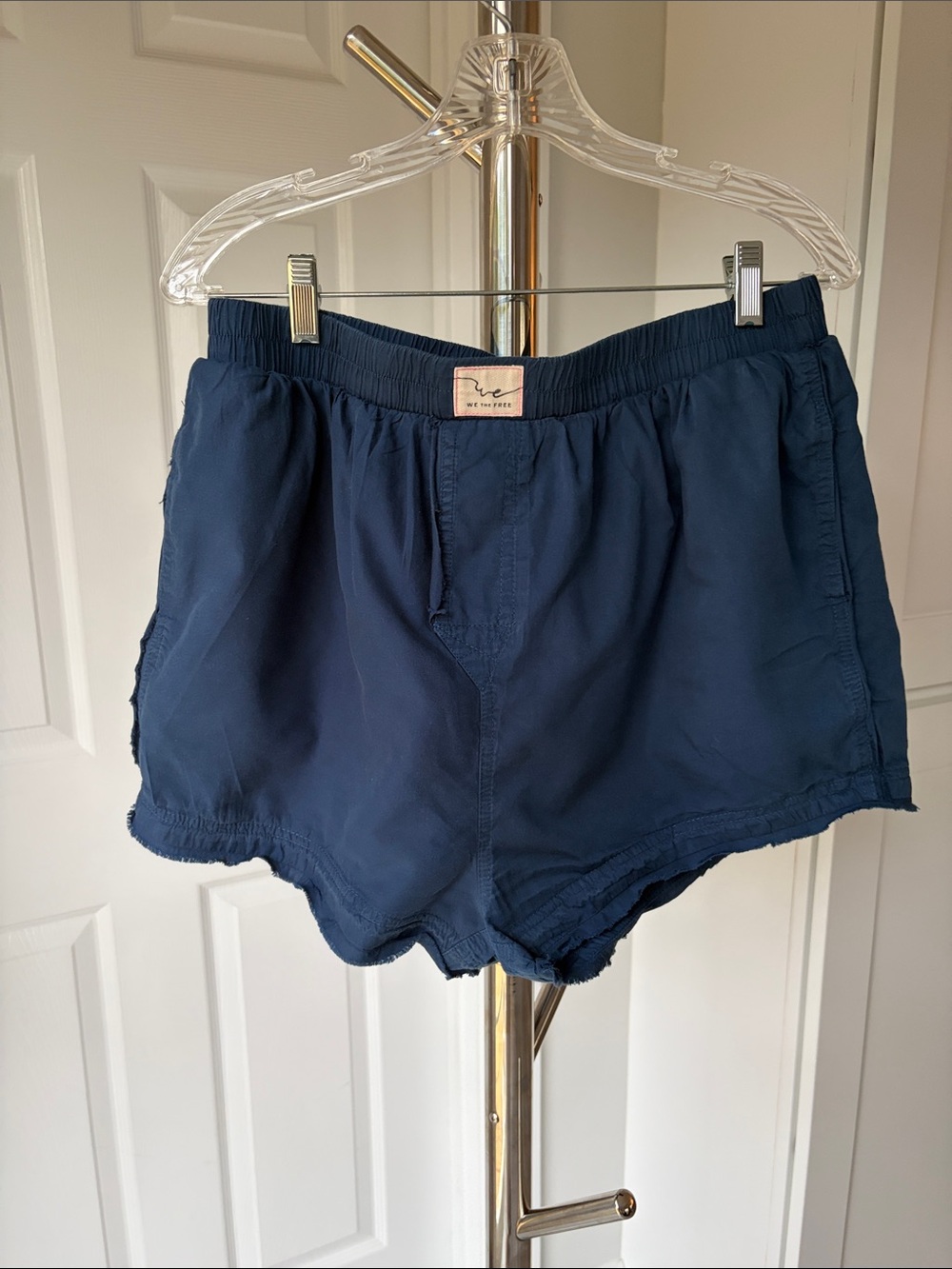 We The Free Intimately Deep Sea Elastic Waist Shorts, Waist 16 inches.